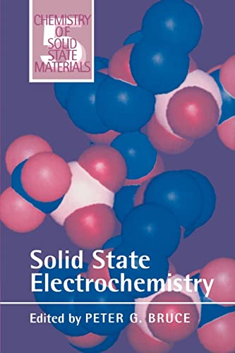 9780521599498: Solid State Electrochemistry: 5 (Chemistry of Solid State Materials, Series Number 5)