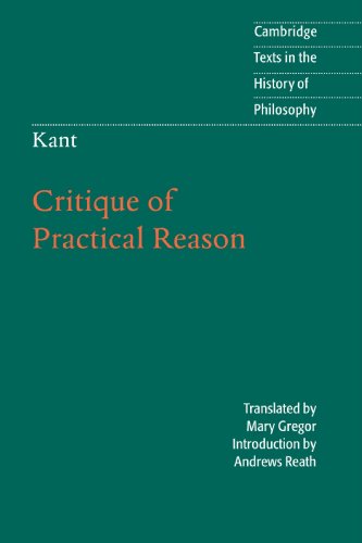 Beispielbild fr Kant: Critique of Practical Reason (Cambridge Texts in the History of Philosophy) zum Verkauf von Zubal-Books, Since 1961