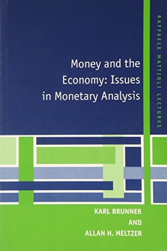 Imagen de archivo de Money and the Economy: Issues in Monetary Analysis a la venta por Revaluation Books