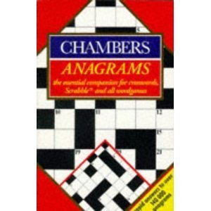 Imagen de archivo de Chambers Anagrams a la venta por Montclair Book Center