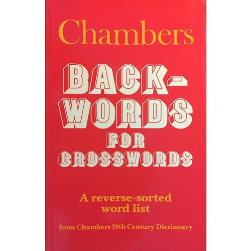 Chambers Back-words for Crosswords (9780521600071) by Schwarz, Peter