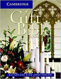 Beispielbild fr KJV Gift Bible White Hardcover KJ11W zum Verkauf von SecondSale