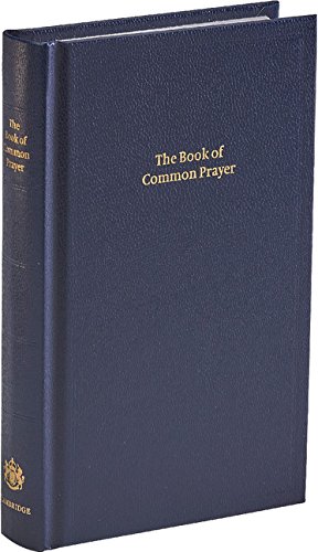 Beispielbild fr Book of Common Prayer, Standard Edition, Blue, CP220 Dark Blue Imitation Leather Hardback 601B zum Verkauf von Lakeside Books