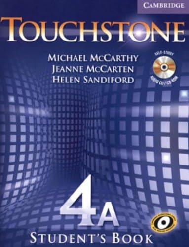 Imagen de archivo de Touchstone Level 4 Student's Book A with Audio CD/CD-ROM a la venta por Y-Not-Books