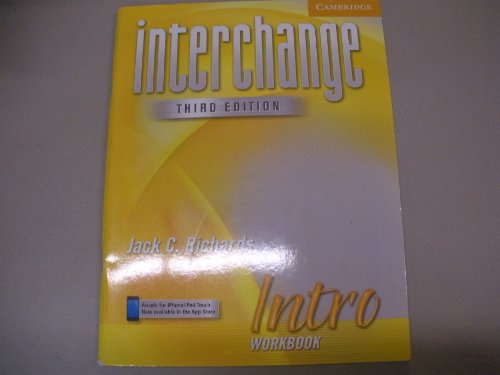 Stock image for Interchange Intro Workbook for sale by Better World Books