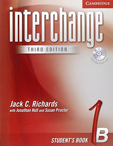 Imagen de archivo de Interchange Student's Book 1B with Audio CD (Interchange Third Edition) (Bk . 1B) a la venta por Infinity Books Japan