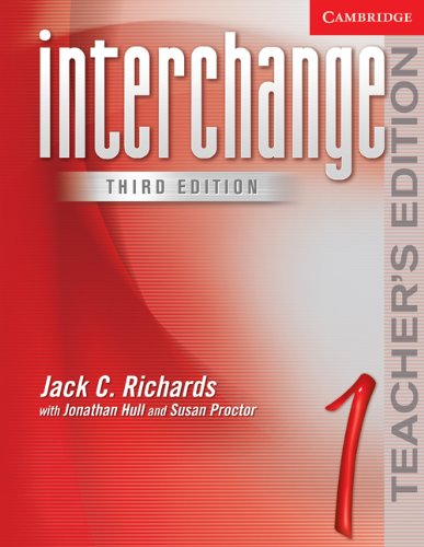 Imagen de archivo de Interchange Teachers Edition 1 (Interchange Third Edition) a la venta por Zoom Books Company