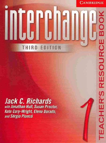 Beispielbild fr Interchange Teachers Resource Book 1 zum Verkauf von Hawking Books