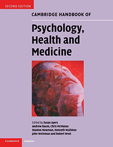 Imagen de archivo de Cambridge Handbook of Psychology, Health and Medicine a la venta por Better World Books Ltd