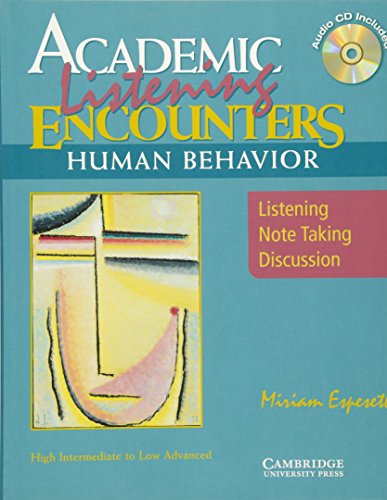 9780521606202: Academic Encounters Human Behavior Student's Book with Audio CD: Listening, Note Taking, and Discussion