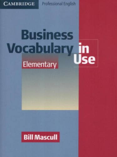 Beispielbild fr Business Vocabulary in Use Elementary zum Verkauf von Ammareal
