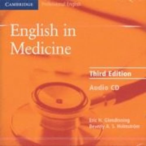 9780521606684: English in Medicine Audio CD: A Course in Communication Skills (Cambridge Professional English) - 9780521606684