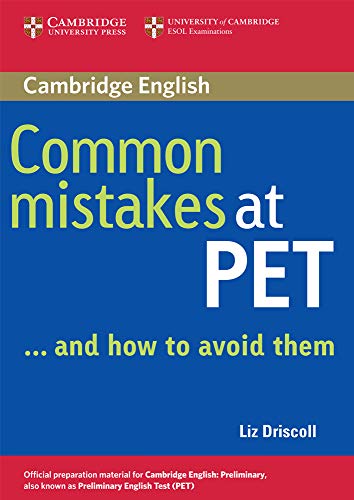 9780521606844: Common Mistakes at PET...and How to Avoid Them