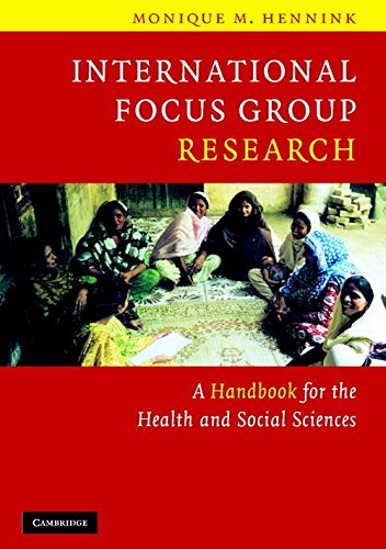 9780521607803: International Focus Group Research: A Handbook for the Health and Social Sciences