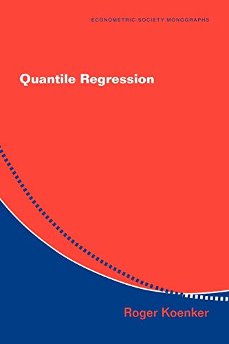 Imagen de archivo de Quantile Regression (Econometric Society Monographs) a la venta por Chiron Media