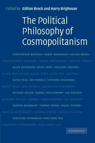 9780521609098: The Political Philosophy of Cosmopolitanism