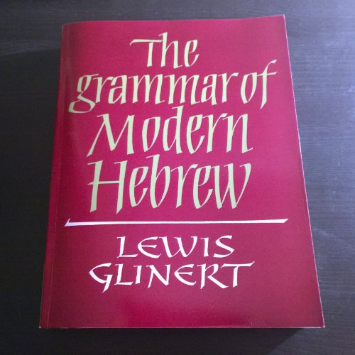 Imagen de archivo de The Grammar of Modern Hebrew a la venta por Ria Christie Collections