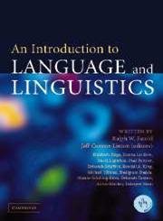 Stock image for An Introduction to Language and Linguistics for sale by Better World Books