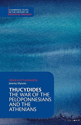 9780521612586: Thucydides Paperback: The War of the Peloponnesians and the Athenians (Cambridge Texts in the History of Political Thought)