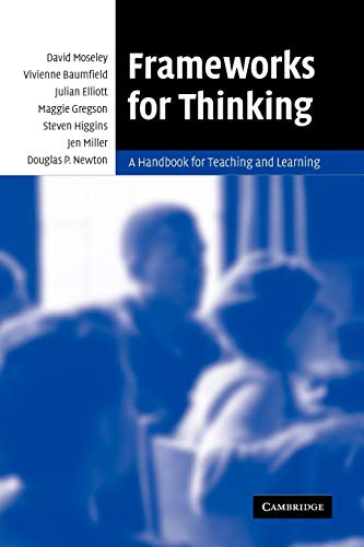 Imagen de archivo de Frameworks for Thinking: A Handbook for Teaching and Learning a la venta por HPB-Red