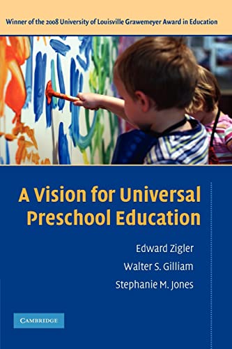 Beispielbild fr A Vision for Universal Preschool Education zum Verkauf von Better World Books