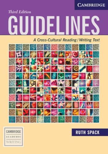 9780521613019: Guidelines: A Cross-Cultural Reading/Writing Text