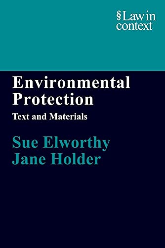 9780521613538: Environmental Protection: Text And Materials (Law in Context)