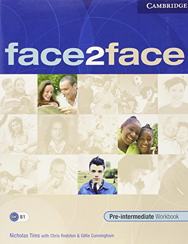 Stock image for Face2face Pre-intermediate Workbook with Key for sale by Hamelyn