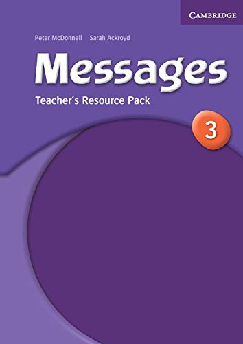 Beispielbild fr Messages 3 Teacher's Resource Pack zum Verkauf von AwesomeBooks