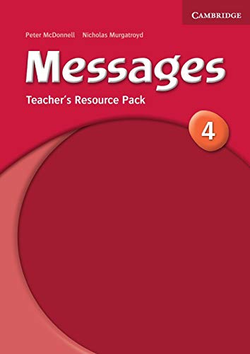 Stock image for Messages 4 Teacher's Resource Pack for sale by Lucky's Textbooks