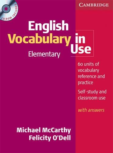 Imagen de archivo de English Vocabulary in Use Elementary Book and CD-ROM a la venta por AwesomeBooks