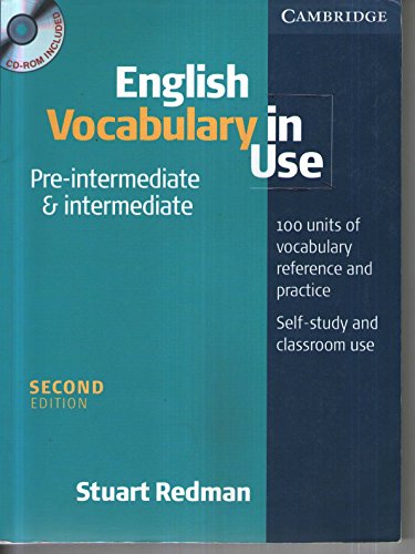 Beispielbild fr English Vocabulary in Use Pre-Intermediate and Intermediate Book and CD-ROM Pack: 100 units of vocabulary reference and pracice zum Verkauf von WorldofBooks