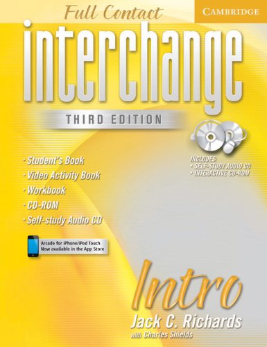Imagen de archivo de Interchange Full Contact Intro Student's Book with CD-ROM a la venta por THE SAINT BOOKSTORE