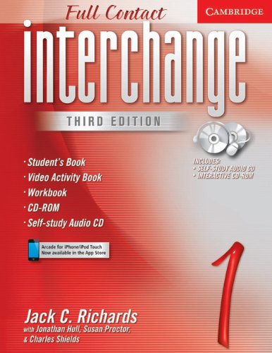 Imagen de archivo de Interchange Full Contact 1 Student's Book with Audio CD/CD-ROM a la venta por Books Puddle