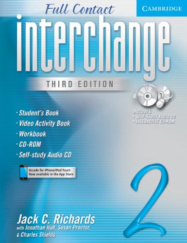 Imagen de archivo de Interchange Full Contact 2 Student's Book with Audio CD/CD-ROM a la venta por ThriftBooks-Atlanta