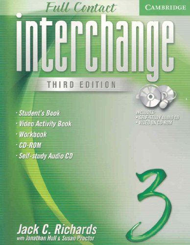 Imagen de archivo de Interchange Full Contact 3 Student's Book with Audio CD/DVD a la venta por HPB-Red