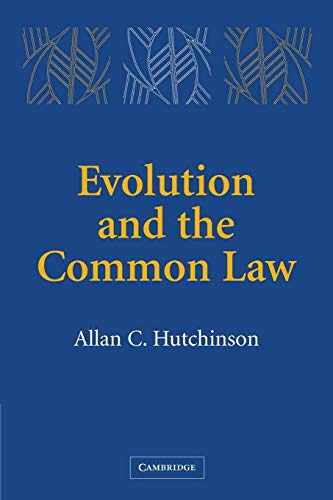 Beispielbild fr Evolution and the Common Law zum Verkauf von Powell's Bookstores Chicago, ABAA