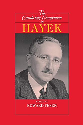 Beispielbild fr The Cambridge Companion to Hayek (Cambridge Companions to Philosophy) zum Verkauf von WorldofBooks