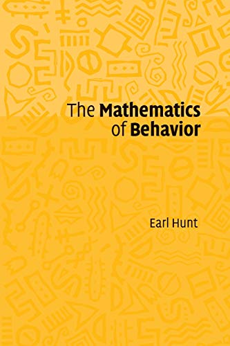 Beispielbild fr The Mathematics of Behavior zum Verkauf von Prior Books Ltd