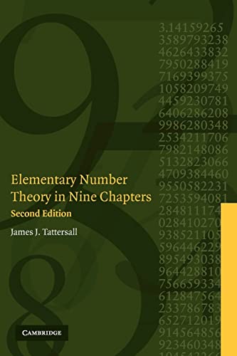 9780521615242: Elementary Number Theory in Nine Chapters 2nd Edition Paperback