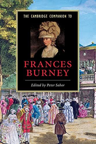 Stock image for The Cambridge Companion to Frances Burney for sale by Better World Books Ltd