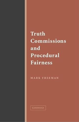 Beispielbild fr Truth Commissions and Procedural Fairness zum Verkauf von medimops