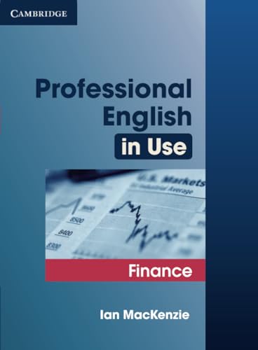 Imagen de archivo de Professional English in Use Finance a la venta por Blackwell's