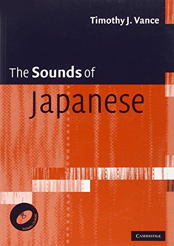 The Sounds of Japanese with Audio CD - Vance, Timothy J