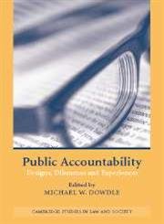 Stock image for Public Accountability: Designs, Dilemmas and Experiences for sale by ThriftBooks-Atlanta