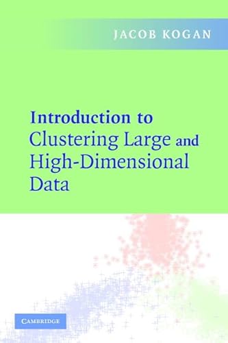 9780521617932: Introduction to Clustering Large and High-Dimensional Data