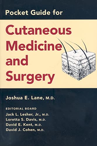 Stock image for Pocket Guide for Cutaneous Medicine and Surgery for sale by Blackwell's