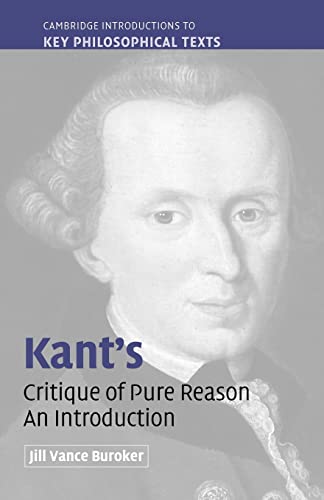 9780521618250: Kant's 'Critique of Pure Reason': An Introduction (Cambridge Introductions to Key Philosophical Texts)