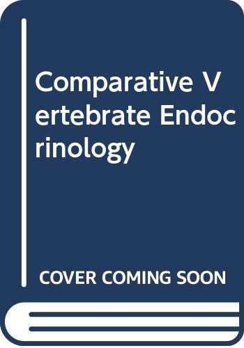 Imagen de archivo de Comparative Vertebrate Endocrinology a la venta por Joy Logistics