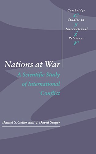Beispielbild fr Nations at War : A Scientific Study of International Conflict zum Verkauf von Better World Books